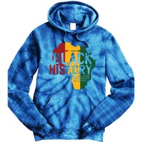 I Am Black History Black History Month Gift Tie Dye Hoodie