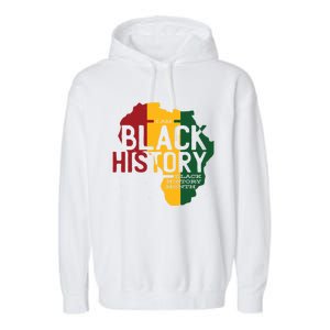 I Am Black History Black History Month Gift Garment-Dyed Fleece Hoodie