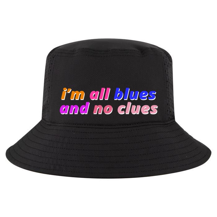 I'm All Blues And No Clues Cool Comfort Performance Bucket Hat
