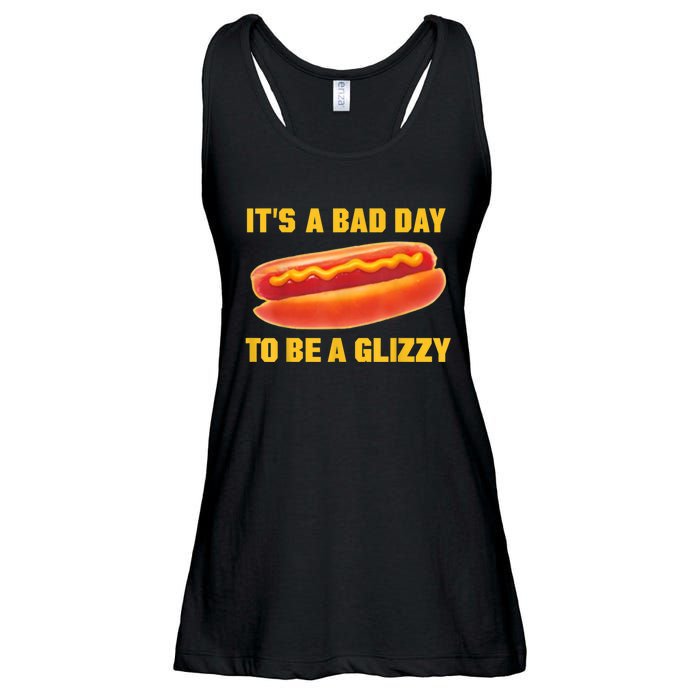 It’s A Bad Day To Be A Glizzy Ladies Essential Flowy Tank