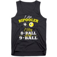 I Am Bipooler Snooker Game Pool Player Billiards Lover Gift Tank Top