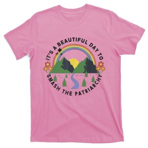 It's A Beautiful Day To Smash The Patriarchy Retro Feminism T-Shirt