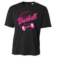 IM A Barbell Girl Cooling Performance Crew T-Shirt