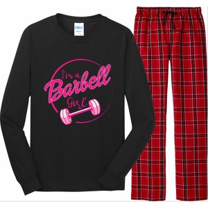 IM A Barbell Girl Long Sleeve Pajama Set