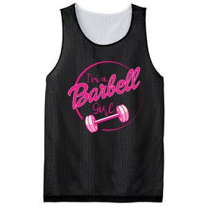 IM A Barbell Girl Mesh Reversible Basketball Jersey Tank