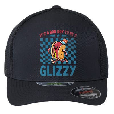 It’S A Bad Day To Be A Glizzy 4th Of July Flexfit Unipanel Trucker Cap