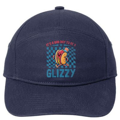 It’S A Bad Day To Be A Glizzy 4th Of July 7-Panel Snapback Hat