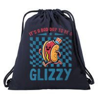 It’S A Bad Day To Be A Glizzy 4th Of July Drawstring Bag