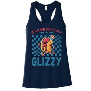 It’S A Bad Day To Be A Glizzy 4th Of July Women's Racerback Tank