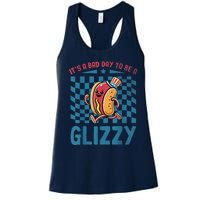 It’S A Bad Day To Be A Glizzy 4th Of July Women's Racerback Tank