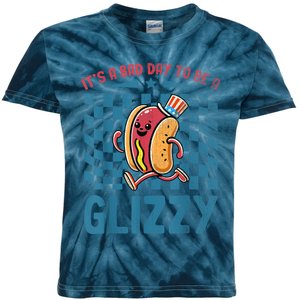 It’S A Bad Day To Be A Glizzy 4th Of July Kids Tie-Dye T-Shirt