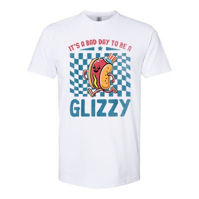 It’S A Bad Day To Be A Glizzy 4th Of July Softstyle CVC T-Shirt