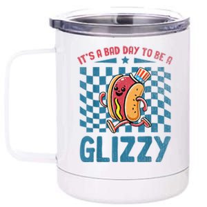 It’S A Bad Day To Be A Glizzy 4th Of July 12 oz Stainless Steel Tumbler Cup