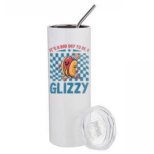 It’S A Bad Day To Be A Glizzy 4th Of July Stainless Steel Tumbler