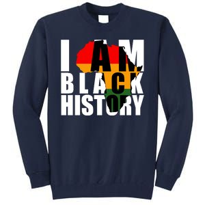 I Am Black History Month Pride Tall Sweatshirt