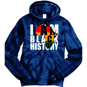 I Am Black History Month Pride Tie Dye Hoodie