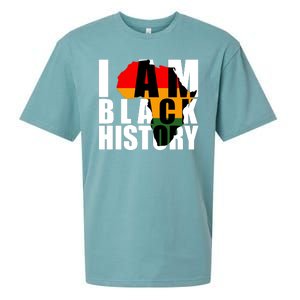 I Am Black History Month Pride Sueded Cloud Jersey T-Shirt