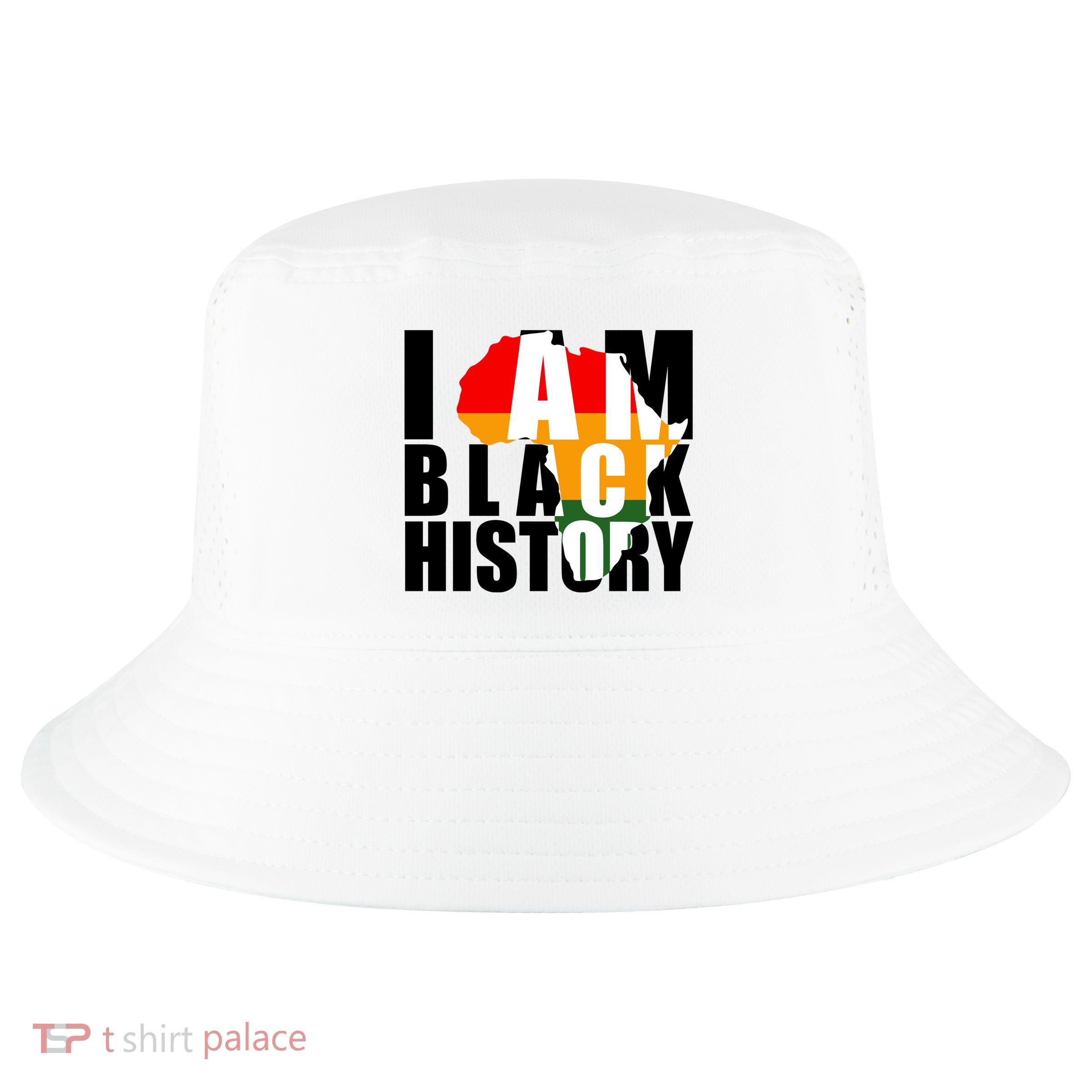 I Am Black History Month Pride Cool Comfort Performance Bucket Hat