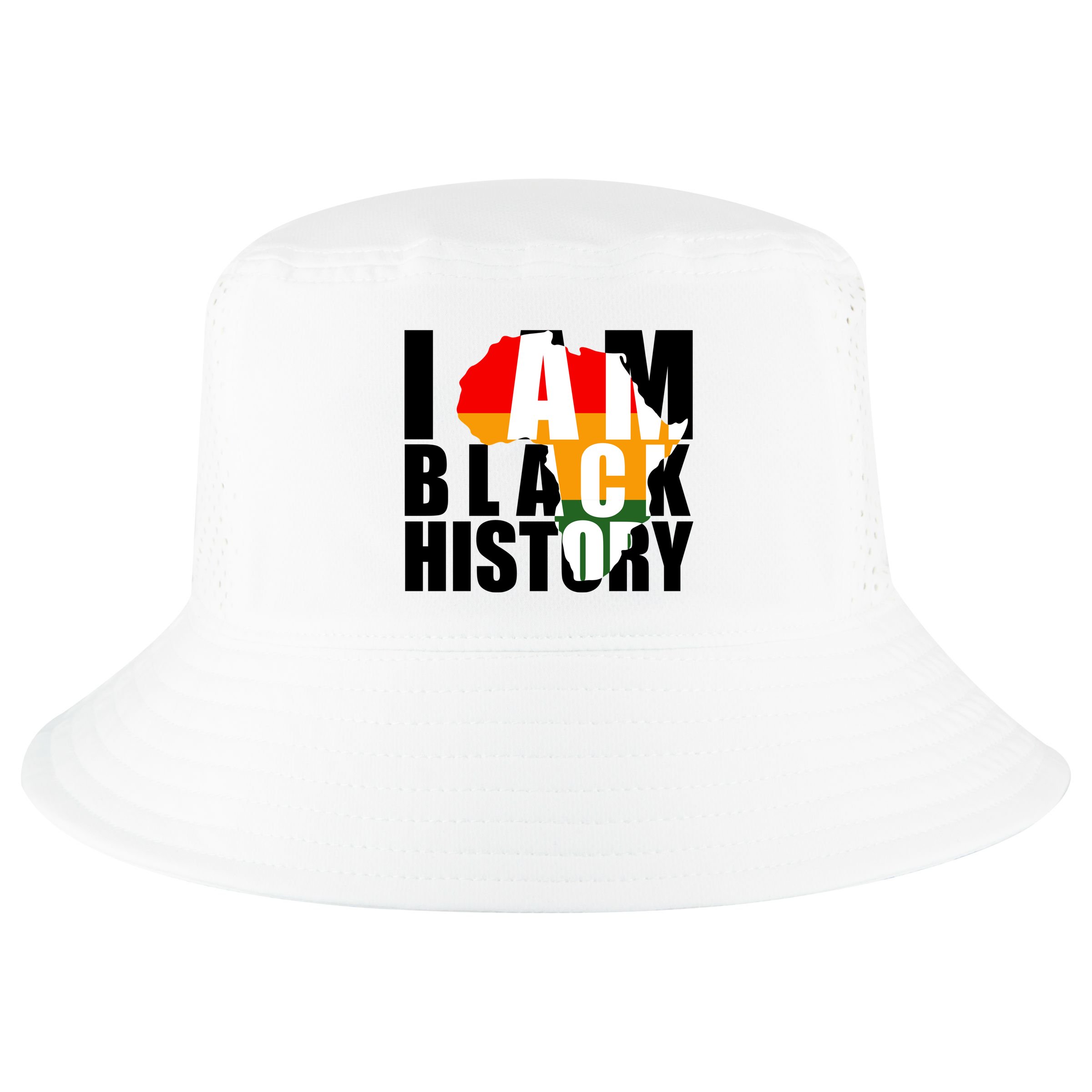 I Am Black History Month Pride Cool Comfort Performance Bucket Hat