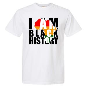 I Am Black History Month Pride Garment-Dyed Heavyweight T-Shirt