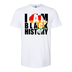 I Am Black History Month Pride Softstyle CVC T-Shirt