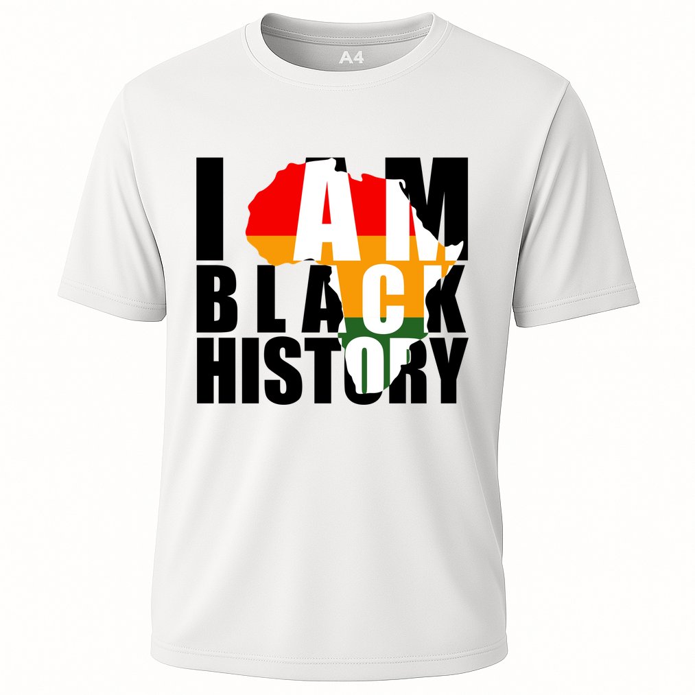 I Am Black History Month Pride Cooling Performance Crew T-Shirt