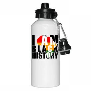 I Am Black History Month Pride Aluminum Water Bottle