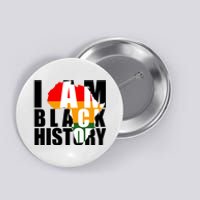 I Am Black History Month Pride Button