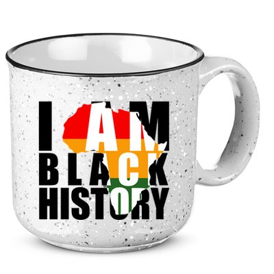 I Am Black History Month Pride 15oz Campfire Ceramic Mug
