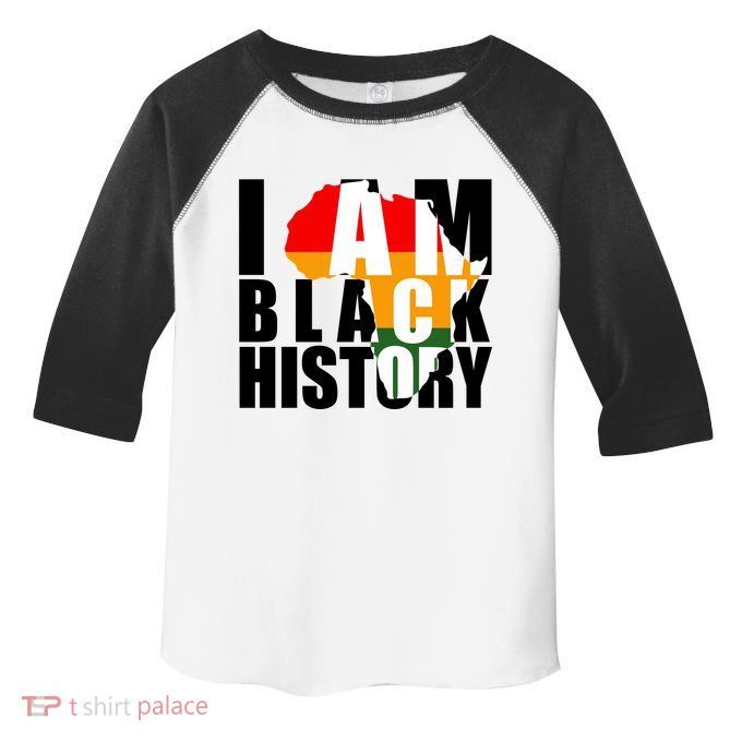 I Am Black History Month Pride Toddler Fine Jersey T-Shirt