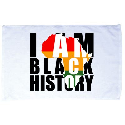 I Am Black History Month Pride Microfiber Hand Towel