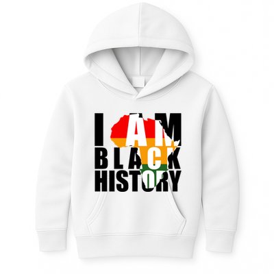 I Am Black History Month Pride Kids Hoodie