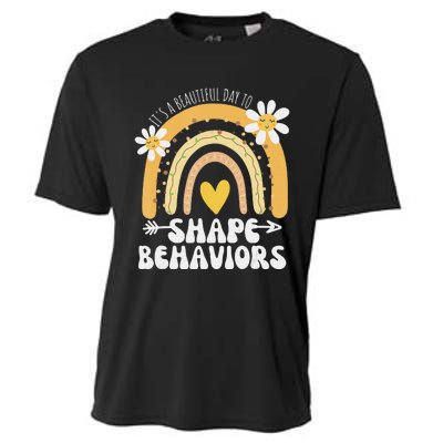 It's A Beautiful Day To Shape Behaviors Autism Awareness Cooling Performance Crew T-Shirt