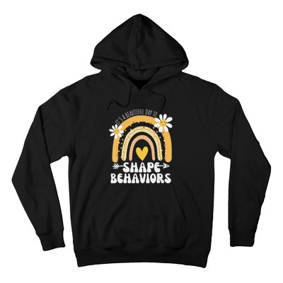 It's A Beautiful Day To Shape Behaviors Autism Awareness Hoodie