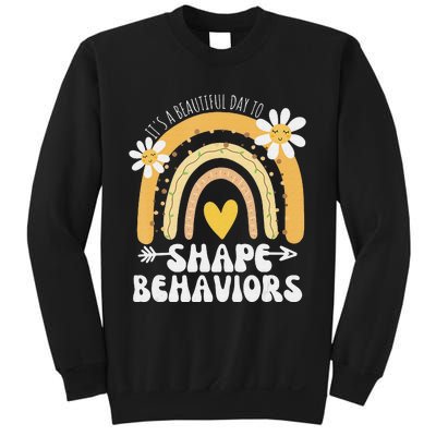 It's A Beautiful Day To Shape Behaviors Autism Awareness Sweatshirt