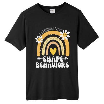 It's A Beautiful Day To Shape Behaviors Autism Awareness Tall Fusion ChromaSoft Performance T-Shirt