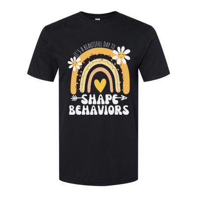 It's A Beautiful Day To Shape Behaviors Autism Awareness Softstyle CVC T-Shirt