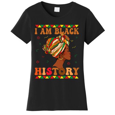 I Am Black History Month African American Women's T-Shirt