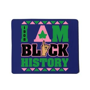 I Am Black History Womens AKA African Sorority Mousepad