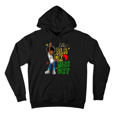 I Am Black History Month For Afro American Hoodie