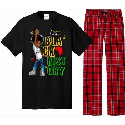 I Am Black History Month For Afro American Pajama Set