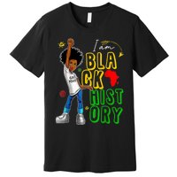 I Am Black History Month For Afro American Premium T-Shirt