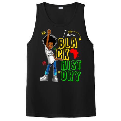 I Am Black History Month For Afro American PosiCharge Competitor Tank