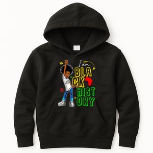 I Am Black History Month For Afro American Kids Hoodie