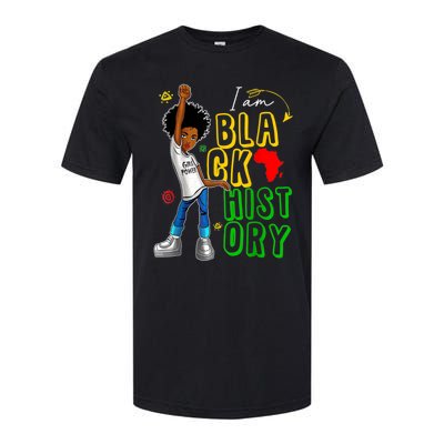 I Am Black History Month For Afro American Softstyle CVC T-Shirt