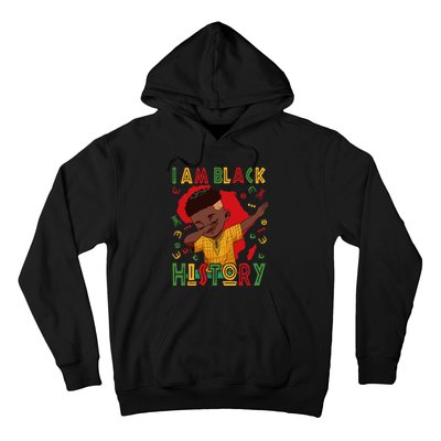 I Am Black History Boy Black History Month Hoodie