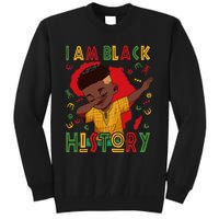 I Am Black History Boy Black History Month Tall Sweatshirt