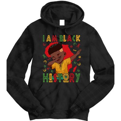 I Am Black History Boy Black History Month Tie Dye Hoodie