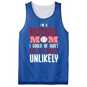 IM A Baseball Mom Player Funny Baseball Mama Mothers Day Gift Mesh Reversible Basketball Jersey Tank