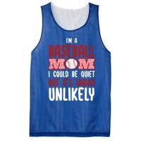 IM A Baseball Mom Player Funny Baseball Mama Mothers Day Gift Mesh Reversible Basketball Jersey Tank